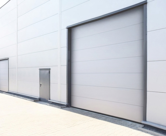 Промышленные ворота Алютех ProPlus в Славянске-на-Кубани