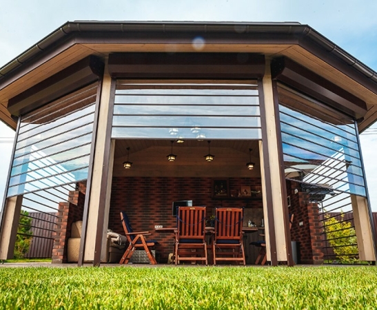 Прозрачные рольставни в Славянске-на-Кубани