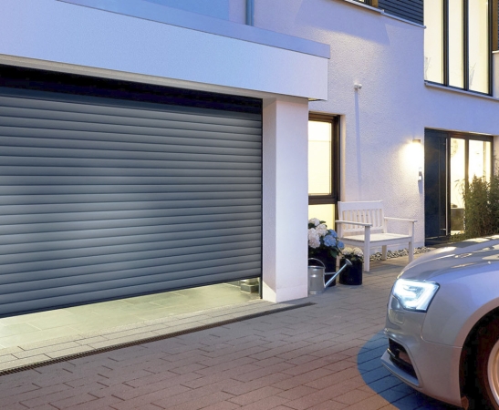 Ворота из роллетного профиля в Славянске-на-Кубани