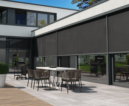 Внешняя солнцезащита помещений в Славянске-на-Кубани