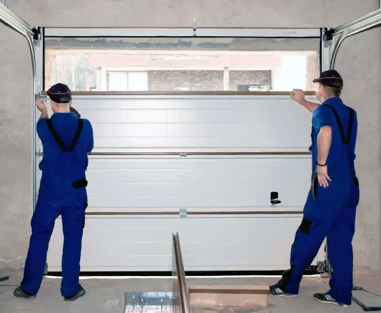 Установка ворот в Славянске-на-Кубани